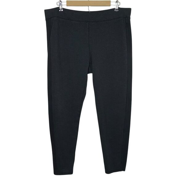 Talbots Leggings Womens X (38” Waist) Gray Casual Athletic Pants Pull On Stretch - Picture 1 of 9